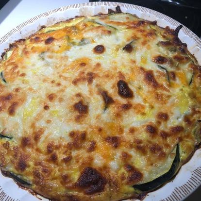 Keto Friendly Zucchini Pie